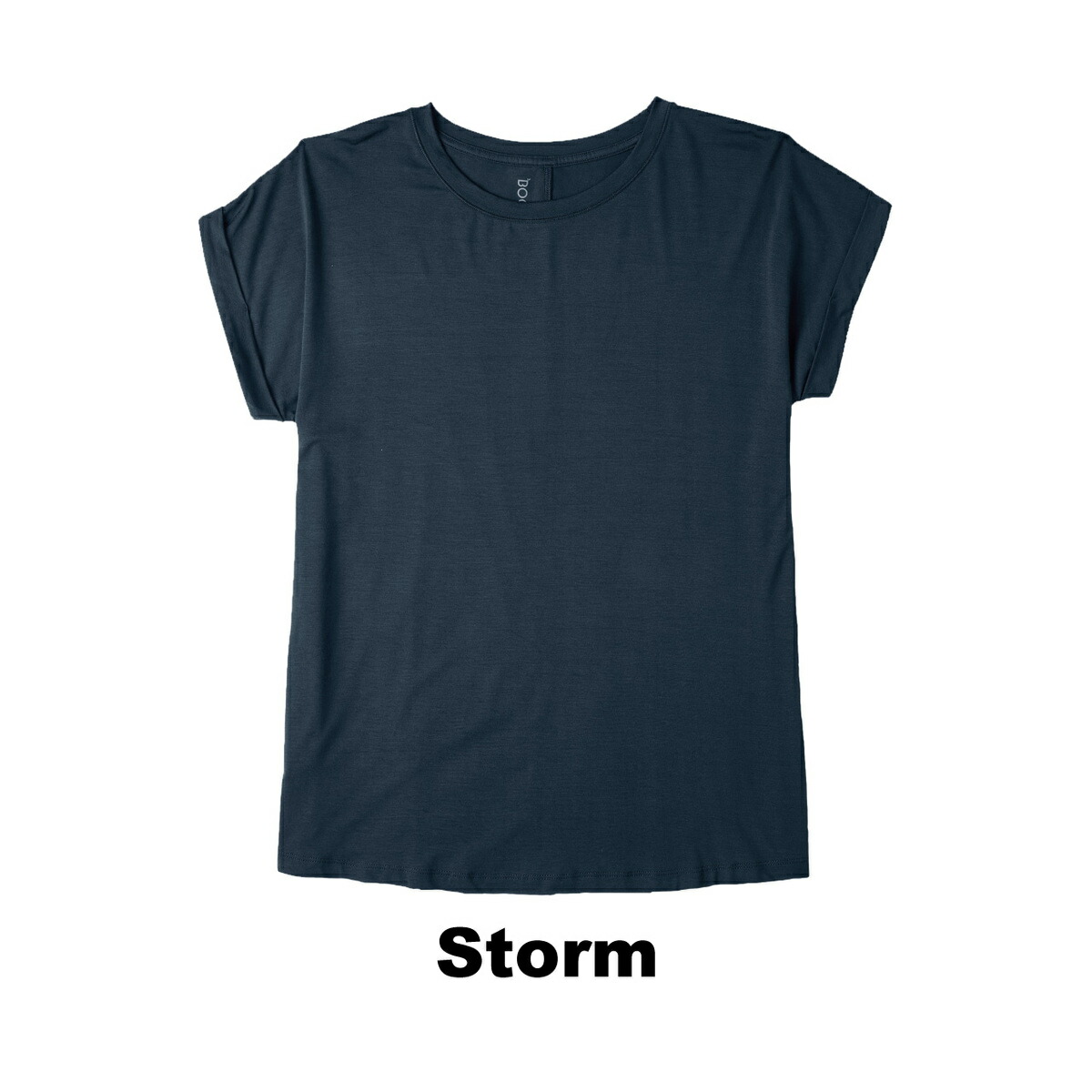 BOODY (ブーディ) ダウンタイム ラウンジトップ Tシャツ 半袖 女性 レディース 大人 カットソー ストレッチ ソフト シンプル ルームウェア | BOODY | 04