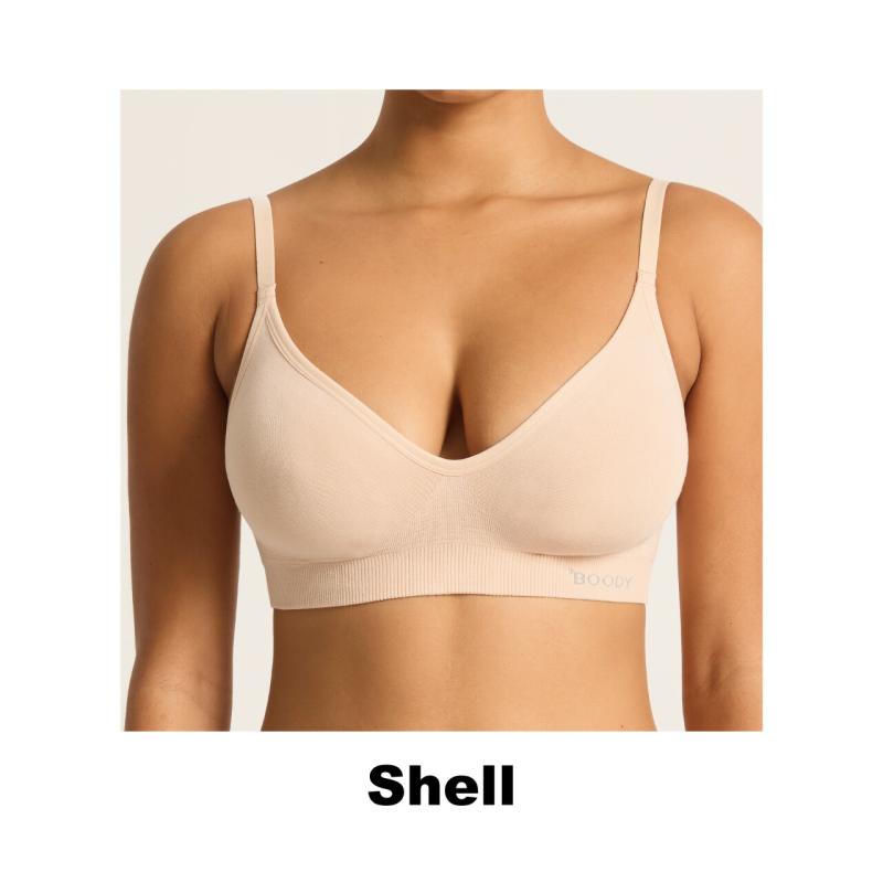 BOODY (ブーディ) ワイヤレスTシャツブラ レディース 女性 バンブー 竹 竹繊維 涼しい 防臭 抗菌 吸湿性 静電気防止 柔らかい 正規品 | BOODY | 04