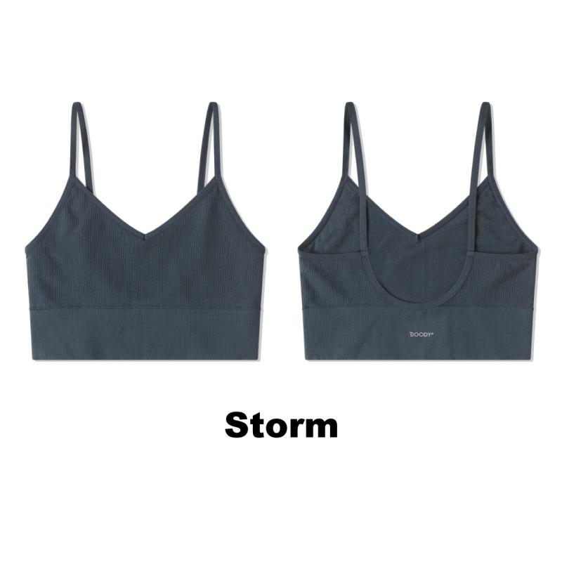 BOODY (ブーディ) リヨライト リブ ローバックブラ レディース 女性 バンブー 竹 竹繊維 涼しい 防臭 抗菌 吸湿性 静電気防止 柔らかい | BOODY | 03