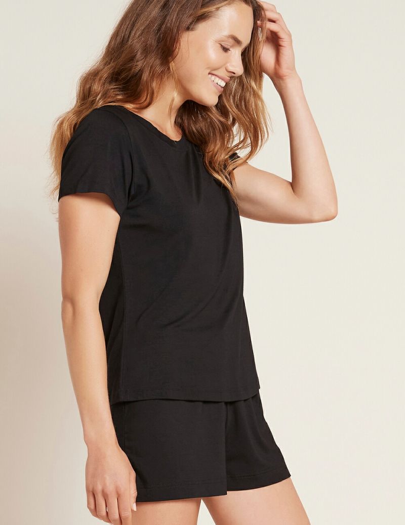 【送料無料】BOODY グッドナイト スリープ Tシャツ 半袖 レディース オーガニックバンブー素材 吸湿 速乾 抗菌 防臭 快適 ルームウェア | BOODY | 11