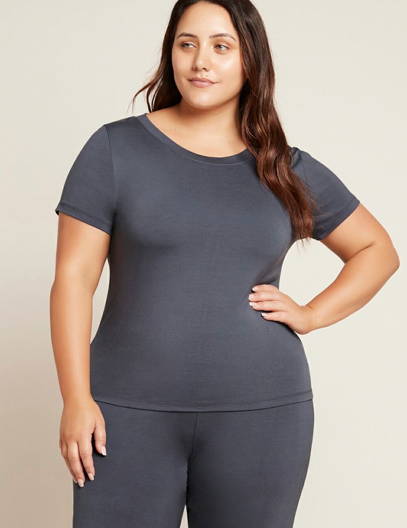 【送料無料】BOODY グッドナイト スリープ Tシャツ 半袖 レディース オーガニックバンブー素材 吸湿 速乾 抗菌 防臭 快適 ルームウェア | BOODY | 16