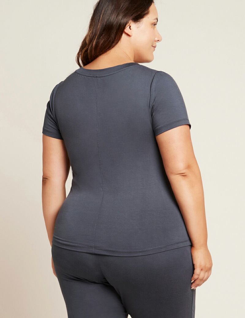 【送料無料】BOODY グッドナイト スリープ Tシャツ 半袖 レディース オーガニックバンブー素材 吸湿 速乾 抗菌 防臭 快適 ルームウェア | BOODY | 18