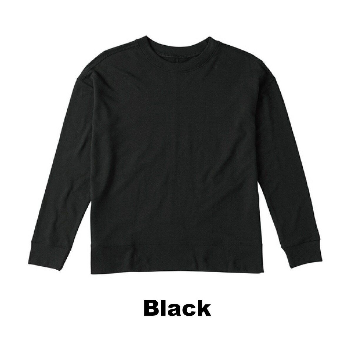 BOODY (ブーディ) ウィークエンド クルーネック プルオーバー レディース 女性 大人 長袖 カジュアル ソフト シンプル 快適 リラックス | BOODY | 01