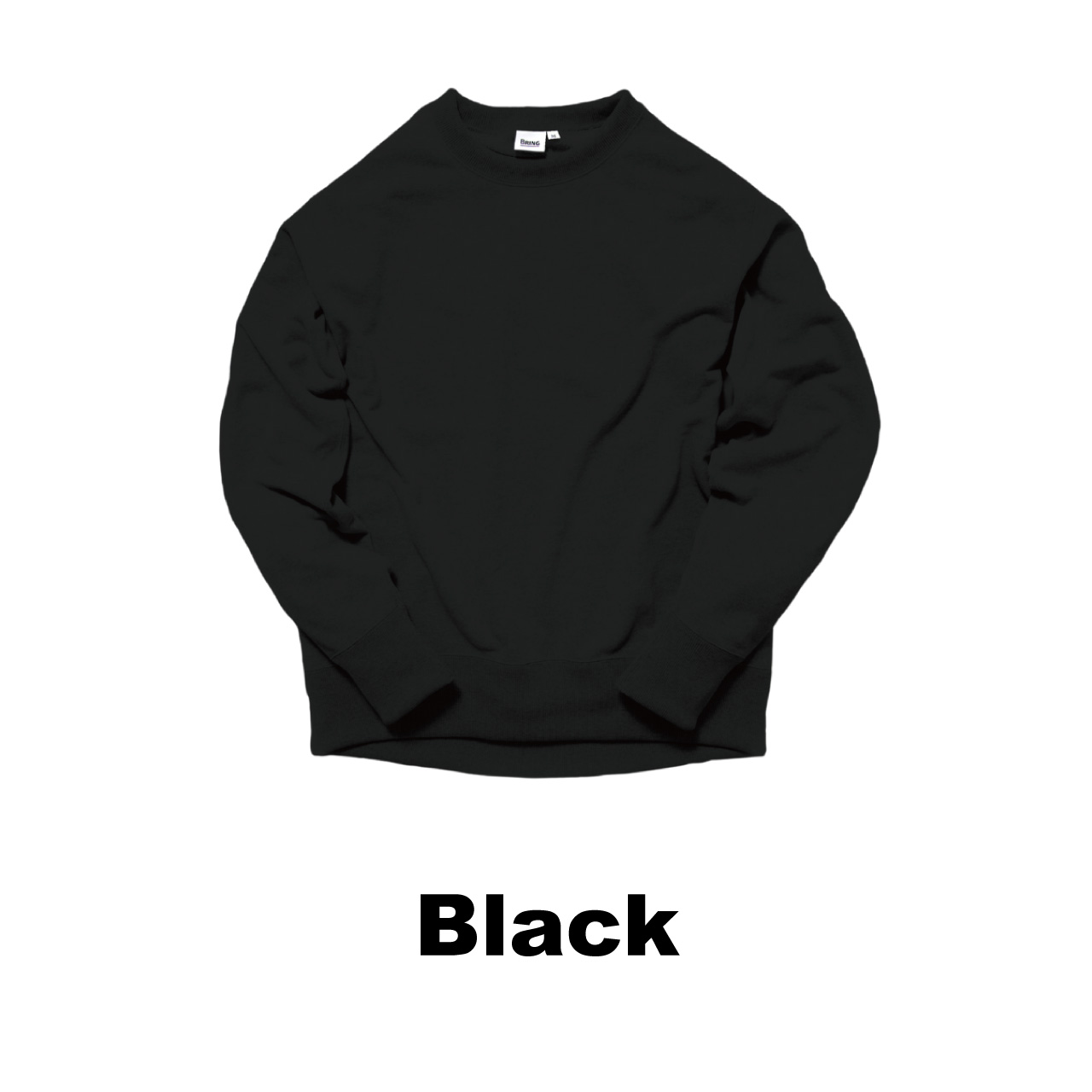 ブリング BRING スウェット クルーネック プルオーバー DRYCOTTONY ユニセックス 男女兼用 長袖 無地 シンプル 肌触り 吸水性 速乾 |  | 01