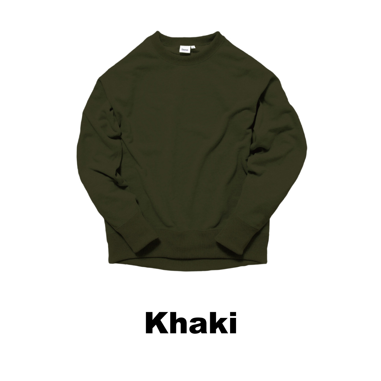 ブリング BRING スウェット クルーネック プルオーバー DRYCOTTONY ユニセックス 男女兼用 長袖 無地 シンプル 肌触り 吸水性 速乾 |  | 03