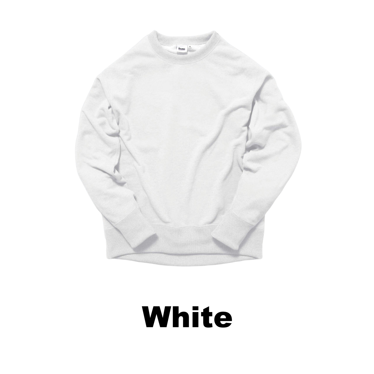 ブリング BRING スウェット クルーネック プルオーバー DRYCOTTONY ユニセックス 男女兼用 長袖 無地 シンプル 肌触り 吸水性 速乾 |  | 05