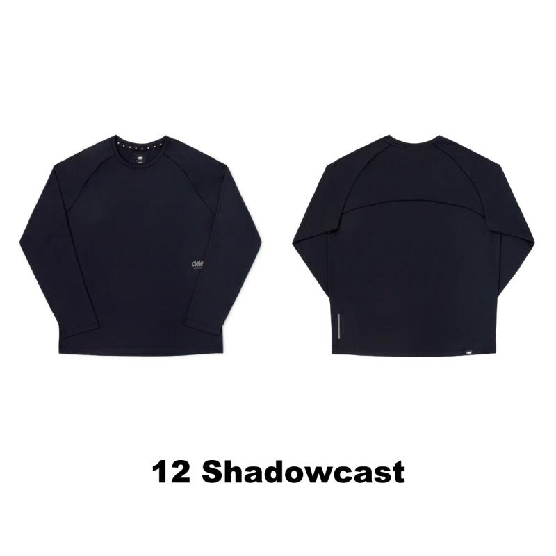 Ciele (シエル) DLYLongsleeve メンズ ランニング 長袖Tシャツ 吸汗速乾 UVカット ストレッチ 軽量 スポーツ マラソン 自転車の画像