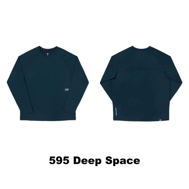 Ciele (シエル) DLYLongsleeve メンズ ランニング 長袖Tシャツ 吸汗速乾 UVカット ストレッチ 軽量 スポーツ マラソン 自転車の画像