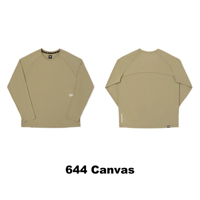 Ciele (シエル) DLYLongsleeve メンズ ランニング 長袖Tシャツ 吸汗速乾 UVカット ストレッチ 軽量 スポーツ マラソン 自転車の画像