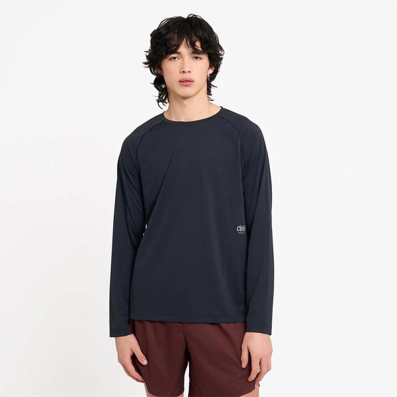 Ciele (シエル) DLYLongsleeve メンズ ランニング 長袖Tシャツ 吸汗速乾 UVカット ストレッチ 軽量 スポーツ マラソン 自転車の画像