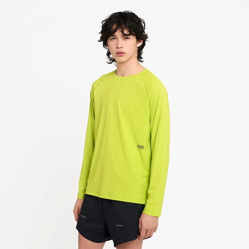 Ciele (シエル) DLYLongsleeve メンズ ランニング 長袖Tシャツ 吸汗速乾 UVカット ストレッチ 軽量 スポーツ マラソン 自転車の画像
