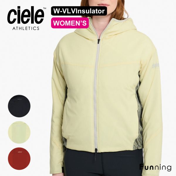 Ciele シエル W VLVInsulator レディース インサレーター 中綿 ジャケット ランニング 防寒 軽量 アウター マラソン アウトドア 正規品 | 