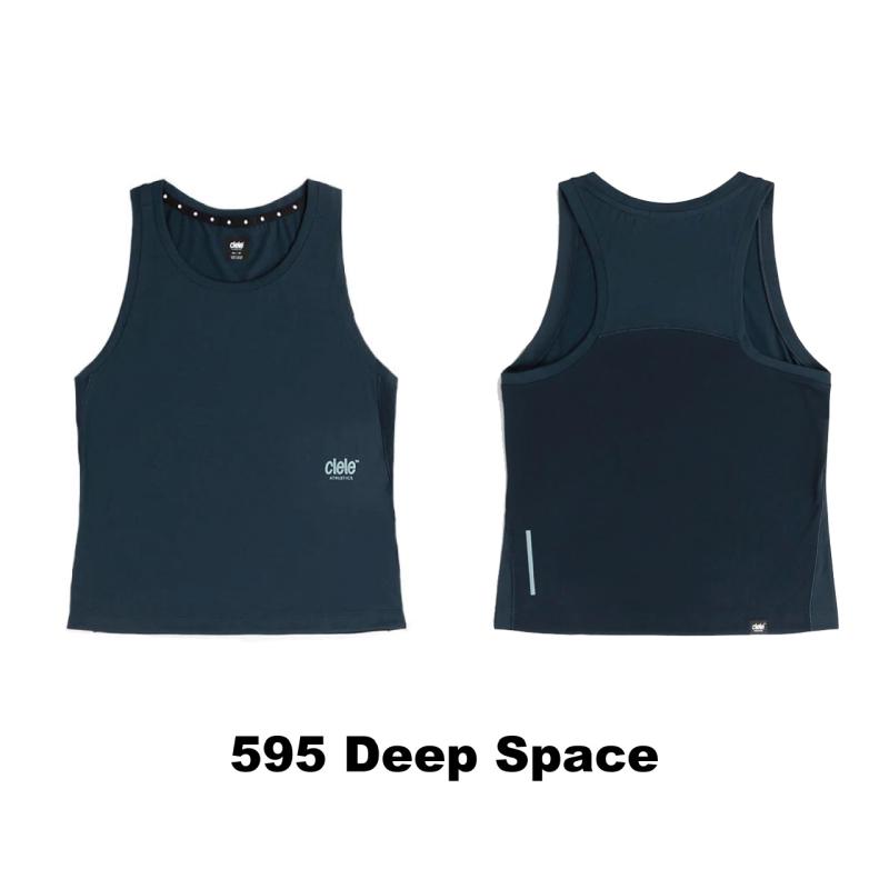 Ciele (シエル) W DLYSinglet レディース 女性 吸汗速乾 軽量 通気性 防臭 タンクトップ UVカット ランニング マラソン トレイルの画像