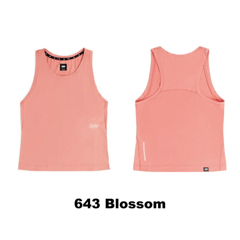 Ciele (シエル) W DLYSinglet レディース 女性 吸汗速乾 軽量 通気性 防臭 タンクトップ UVカット ランニング マラソン トレイルの画像