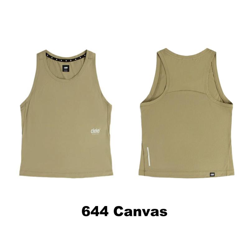 Ciele (シエル) W DLYSinglet レディース 女性 吸汗速乾 軽量 通気性 防臭 タンクトップ UVカット ランニング マラソン トレイルの画像