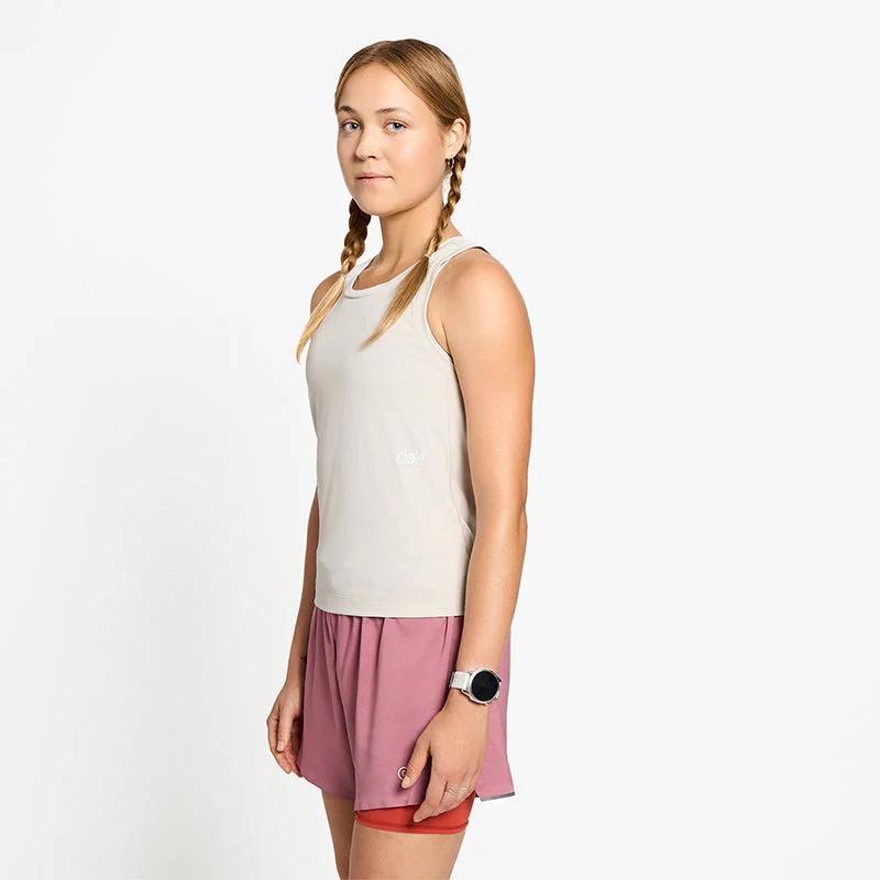 Ciele (シエル) W DLYSinglet レディース 女性 吸汗速乾 軽量 通気性 防臭 タンクトップ UVカット ランニング マラソン トレイルの画像