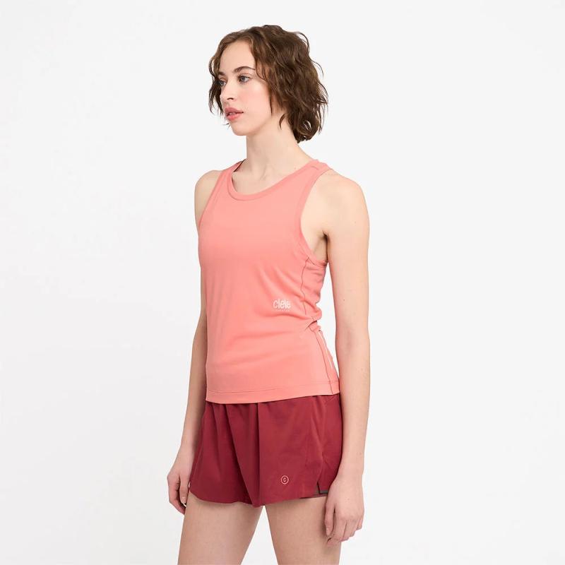 Ciele (シエル) W DLYSinglet レディース 女性 吸汗速乾 軽量 通気性 防臭 タンクトップ UVカット ランニング マラソン トレイルの画像
