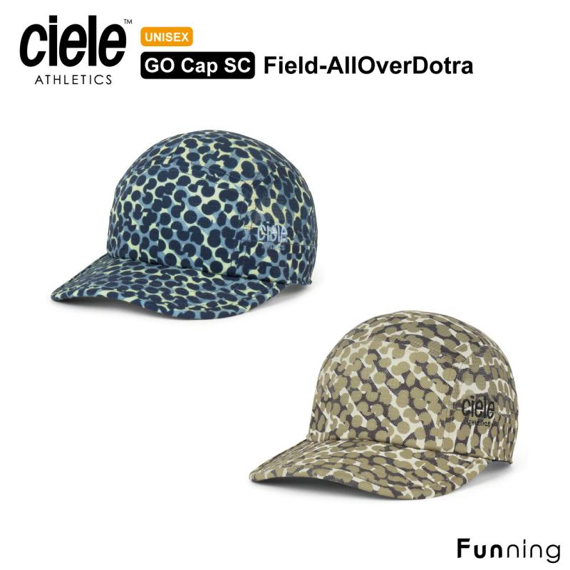 【25秋冬新登場】Ciele (シエル) GOCap SC Field AllOverDotra ランニングキャップ スポーツ キャップ 帽子 メンズ | 