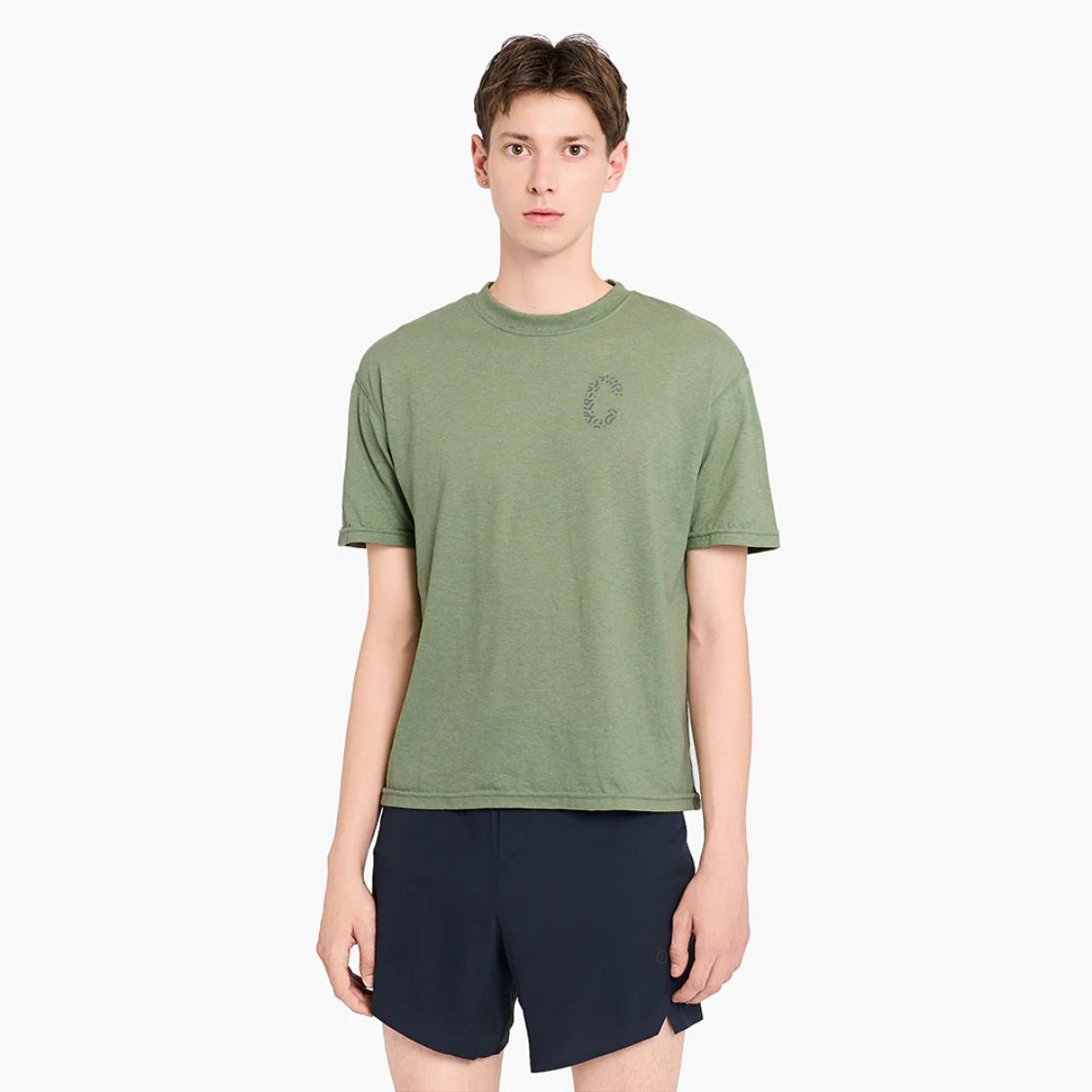 【26春夏New】Ciele (シエル) NSPTShirt HV"C" メンズ ランニングTシャツ ヘンプコットン 吸湿速乾 通気性 抗菌 フラット 正規品 |  | 10