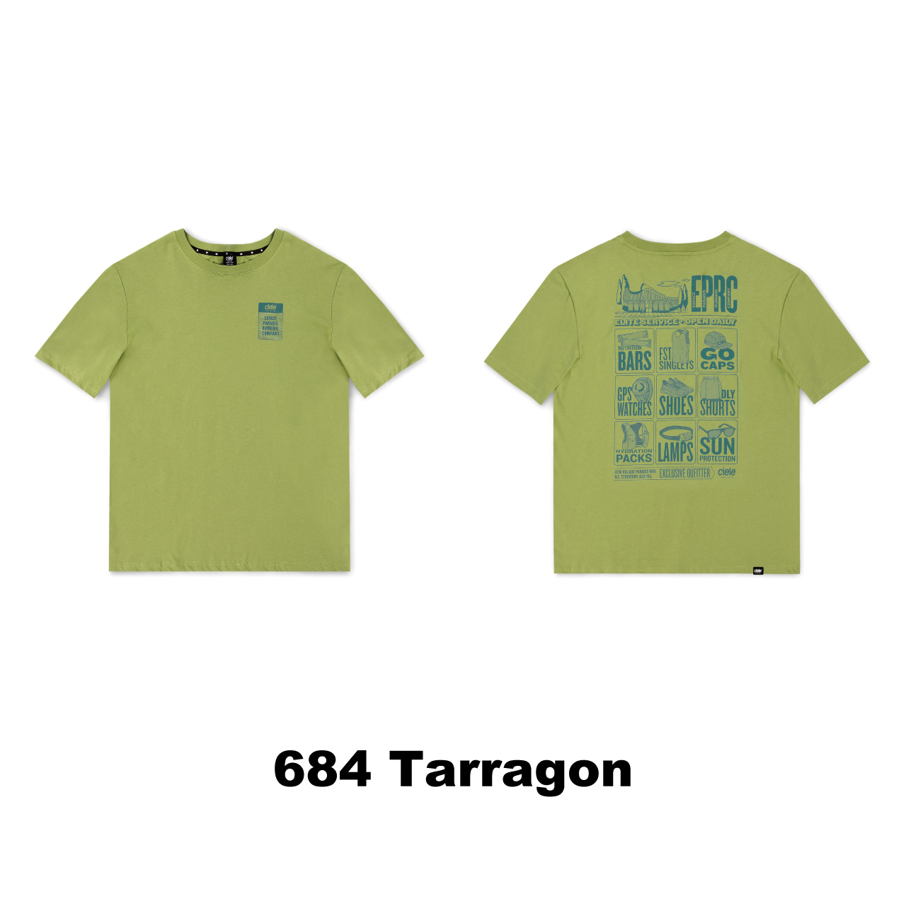 【26春夏New】Ciele (シエル) ORTShirt EPRC ユニセックス ランニングTシャツ 吸汗速乾 軽量 半袖 メンズ レディース マラソン |  | 02