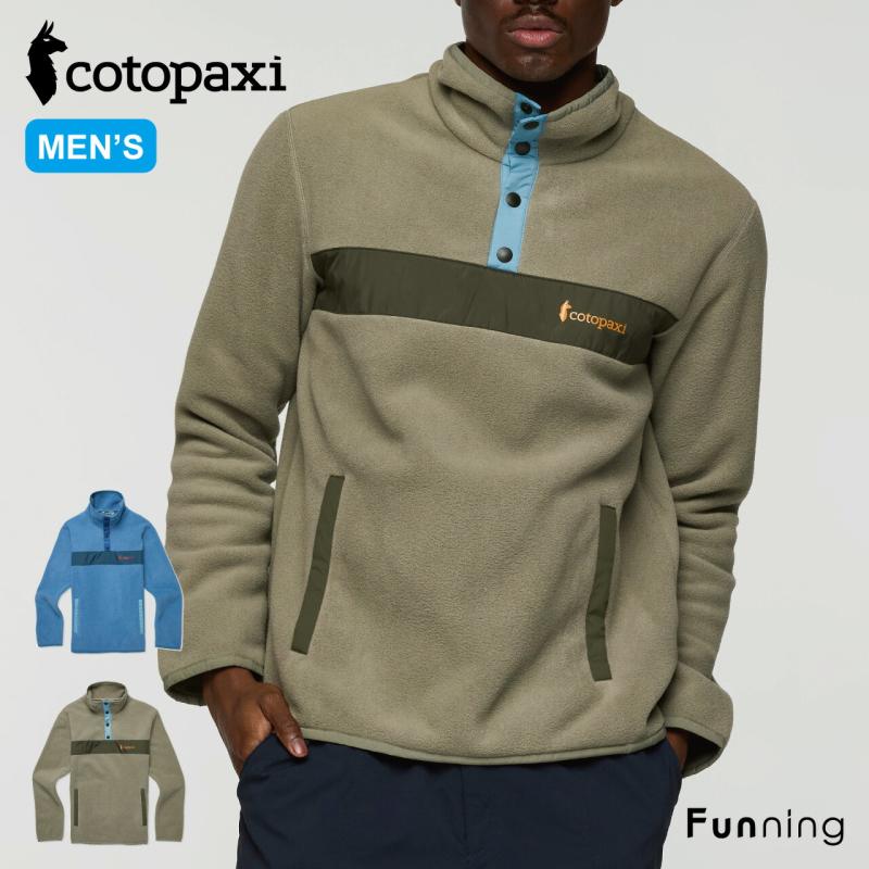 コトパクシ Cotopaxi TECA フリース プルオーバー メンズ 男性 アウター トップス ウエア 長袖 タウンユース アウトドア 正規品