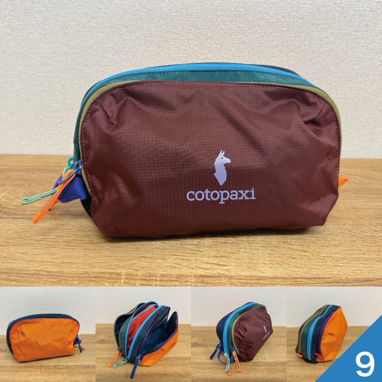 【色が選べる】コトパクシ Cotopaxi Nido Accessory Bag DelDia アクセサリーバッグ ポーチ サブバッグ 軽量 小物入れ 正規品 | cotopaxi | 04