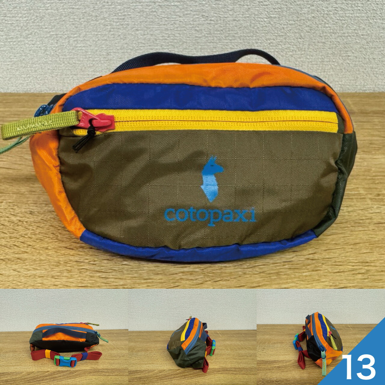 【色が選べる】コトパクシ Cotopaxi Kapai 1.5L Hip Pack DelDia ウエストポーチ ヒップバッグ 軽量 ナイロン 正規品 | cotopaxi | 01
