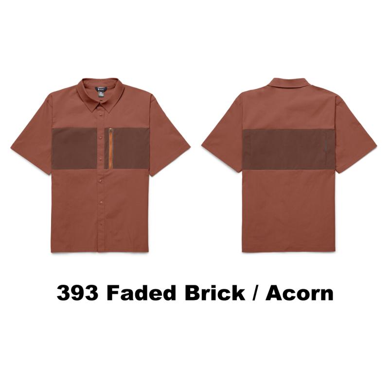 【セール40%OFF/新品】コトパクシ Cotopaxi Sumaco Short Sleeve Shirt 半袖 シャツ メンズ 男性 吸湿速乾 紫 | cotopaxi | 01