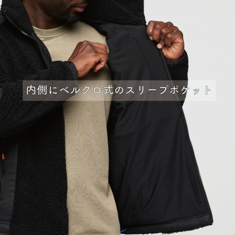 コトパクシ cotopaxi Bacano フリース ジャケット メンズ 男性 アウター トップス ウエア 軽量 保温 パイル カジュアル タウンユーの画像