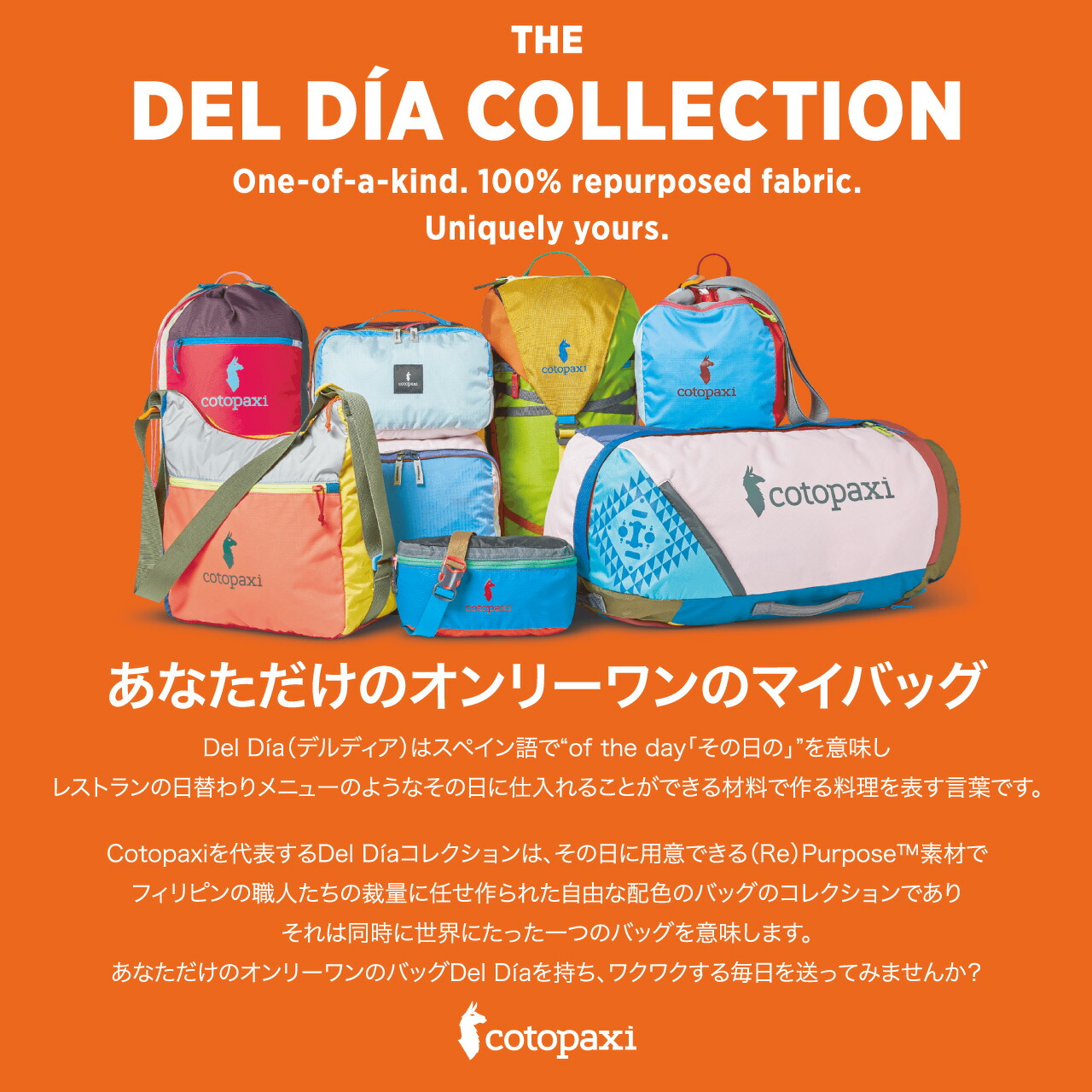 cotopaxi（コトパクシ） 【色が選べる】コトパクシ Cotopaxi Allpa X