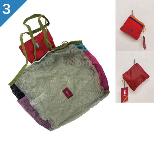 【色が選べる】Cotopaxi コトパクシ Arenilla Mesh Tote Del Dia トートバッグ メッシュ 大容量 軽量 エコバッグ 正規品 | cotopaxi | 03