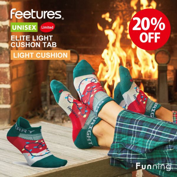 【セール20%OFF/新品】Feetures フィーチャーズ ELITE LIGHT CUSHION NO SHOW TAB ソックス 靴下 アンクル 正規品