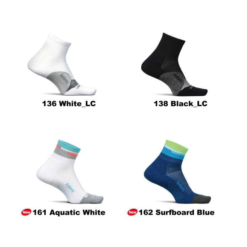 Feetures フィーチャーズ ELITE LIGHT CUSHION QUARTER 靴下 ソックス ランニングソックス ユニセックス 正規品 | feetures | 01