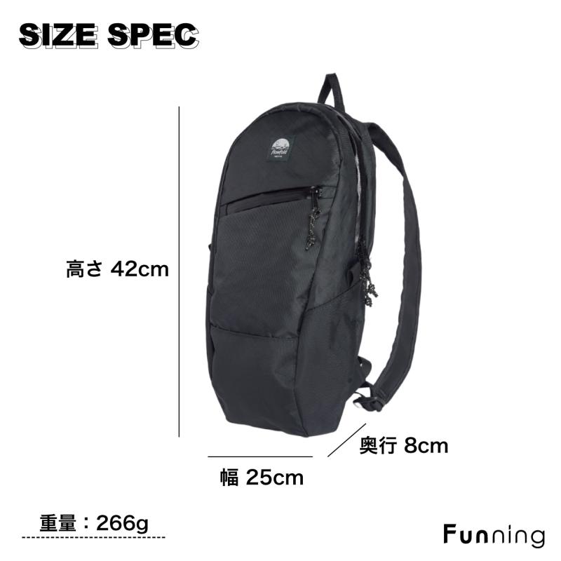 Flowfold フローフォールド Optimist バックパック 10L 耐久性 軽量 丈夫 耐水ジッパー 通学 通勤 ハイキング | flowfold | 05