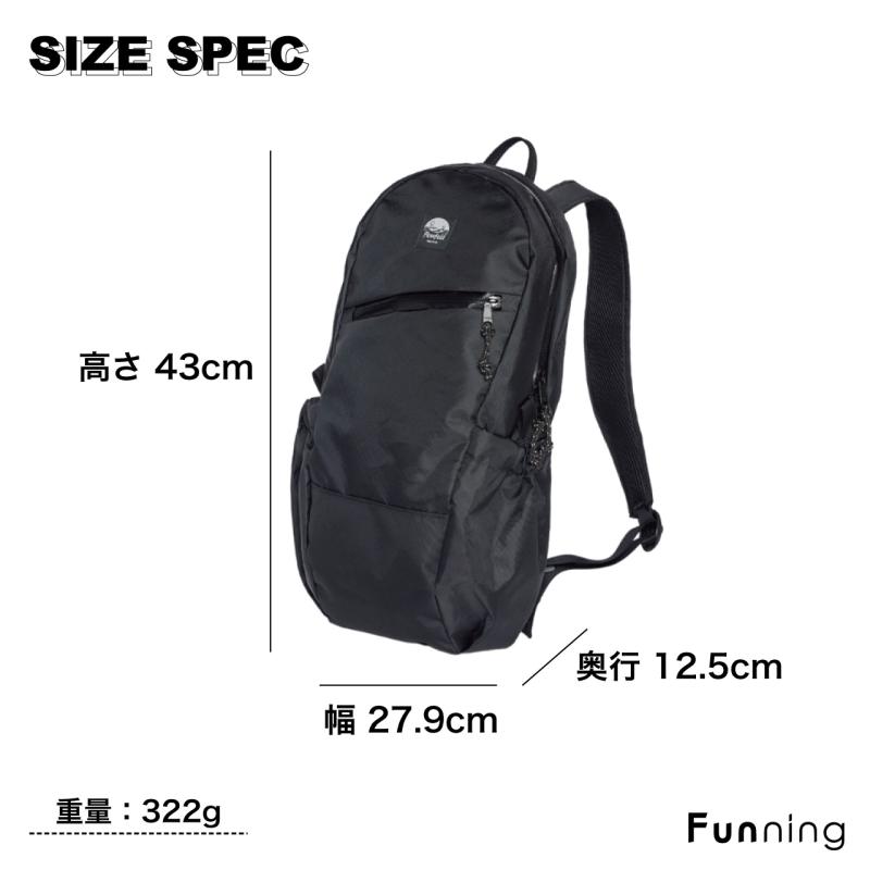 Flowfold フローフォールド Optimist バックパック 18L 耐久性 軽量 丈夫 耐水ジッパー 通学 通勤 ハイキング | flowfold | 05