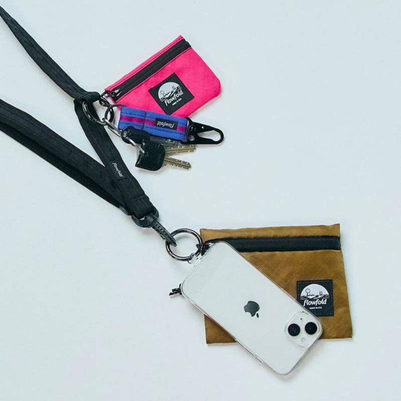 Flowfold フローフォールド クロスボディ クリップ ストラップ アクセサリー カラビナ キーストラップ アウトドア 正規品 | flowfold | 11