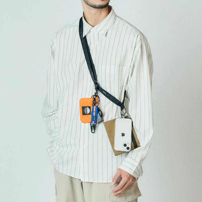 Flowfold フローフォールド クロスボディ クリップ ストラップ アクセサリー カラビナ キーストラップ アウトドア 正規品 | flowfold | 13