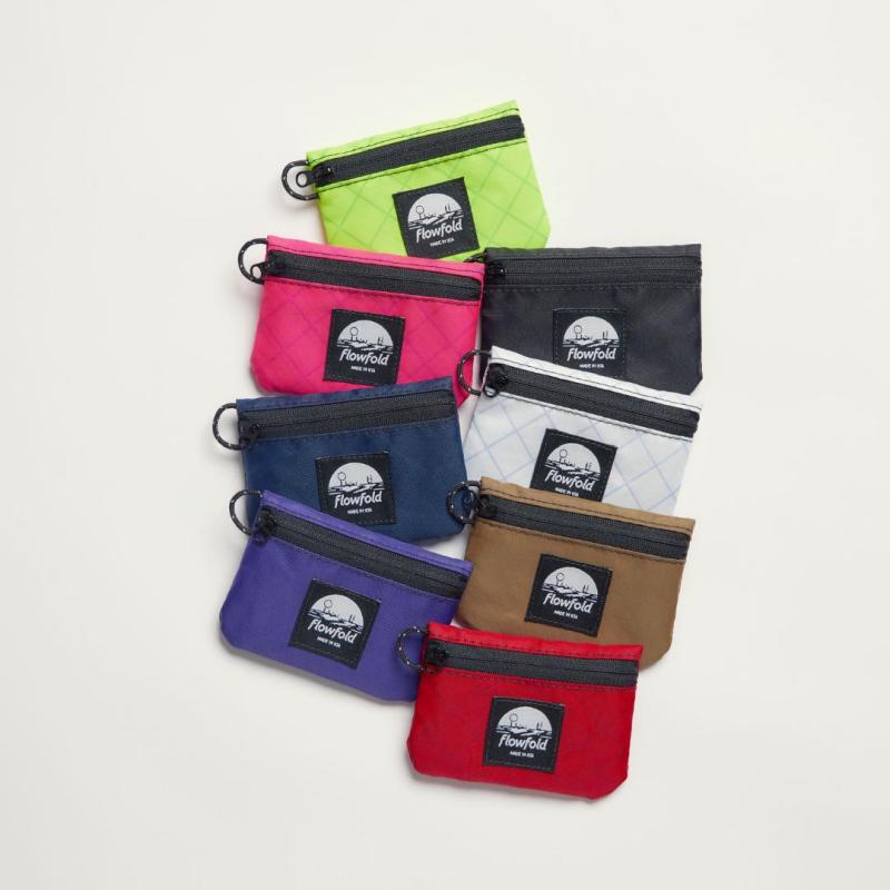Flowfold フローフォールド Essentialist Mini Pouch エッセンシャリスト ミニポーチ 小さめ 薄い 小銭入れ カード入れ | flowfold | 15