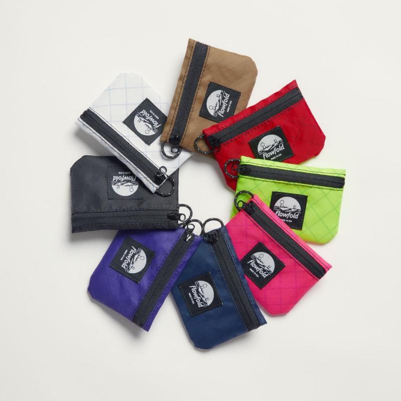 Flowfold フローフォールド Essentialist Mini Pouch エッセンシャリスト ミニポーチ 小さめ 薄い 小銭入れ カード入れ | flowfold | 16