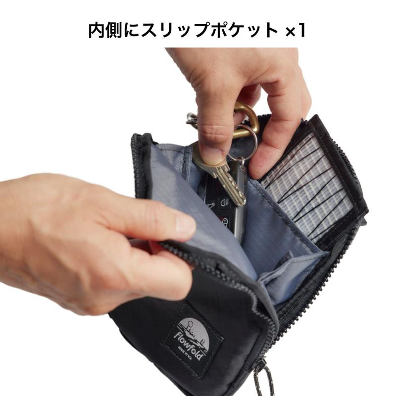 【24秋冬New】Flowfold フローフォールド ポートランド フォンバッグ 0.25L ボディバッグ ウエストバッグ スマホ収納 アウトドア 旅 | flowfold | 07