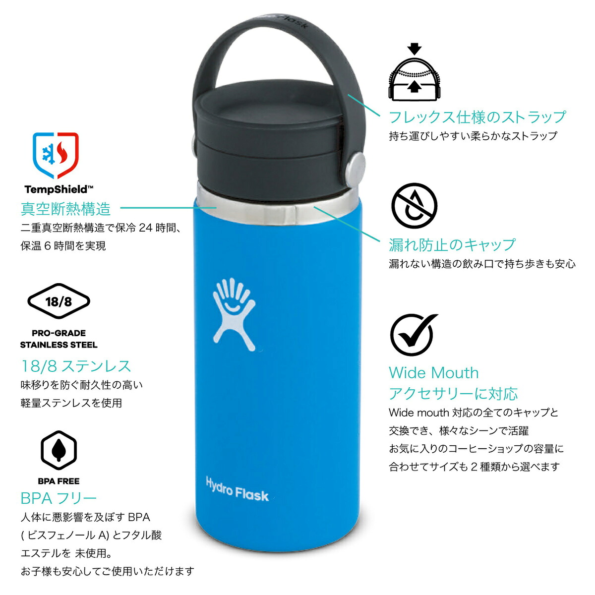 HYDRO FLASK（ハイドロフラスク） 【セール20%OFF/新品】ハイドロ