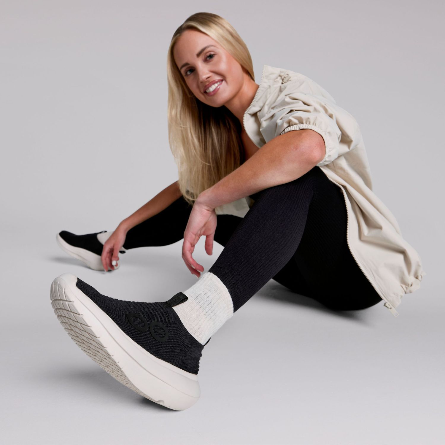 【国内正規品】OOFOS ウーフォス Woen's OOmy Zen（ウーマイ ゼン）リカバリーシューズ シューズ 靴 レディース 女性 衝撃吸収 | OOFOS | 12