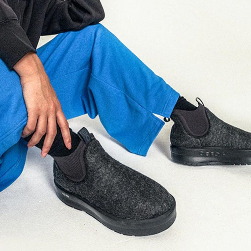 【国内正規品】OOFOS ウーフォス OOmega Londoner ウーメガ ロンドナー レディース リカバリーブーツ 秋冬 厚底 ショートブーツ | OOFOS | 10