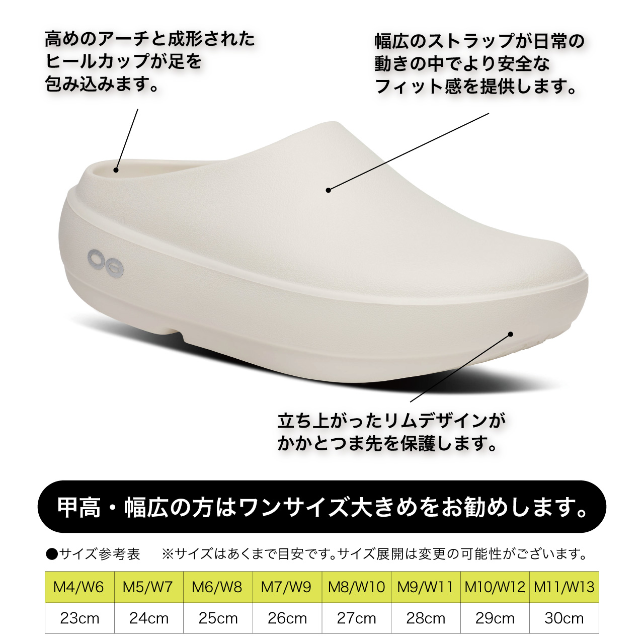 予約【26春夏New】OOFOS ウーフォス OOcloog PLUS ウークロッグプラス リカバリークロッグ メンズ レディース クロッグサンダル サボ 正規品 | OOFOS | 05