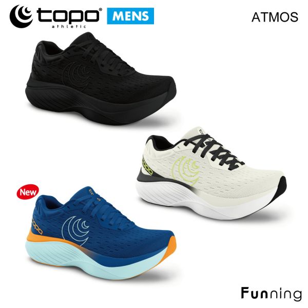 Topo Athletic トポ アスレチック ATMOS (アトモス) ランニングシューズ メンズ 男性 ロード マラソン ウォーキング トレーニング 正規品 | TOPO Athletic