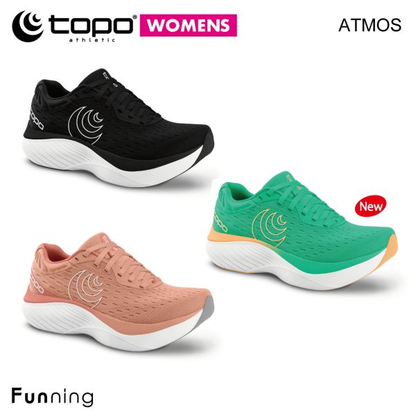 Topo Athletic トポ アスレチック ATMOS (アトモス) ランニングシューズ レディース ロード マラソン ウォーキング トレーニング 正規品 | TOPO Athletic