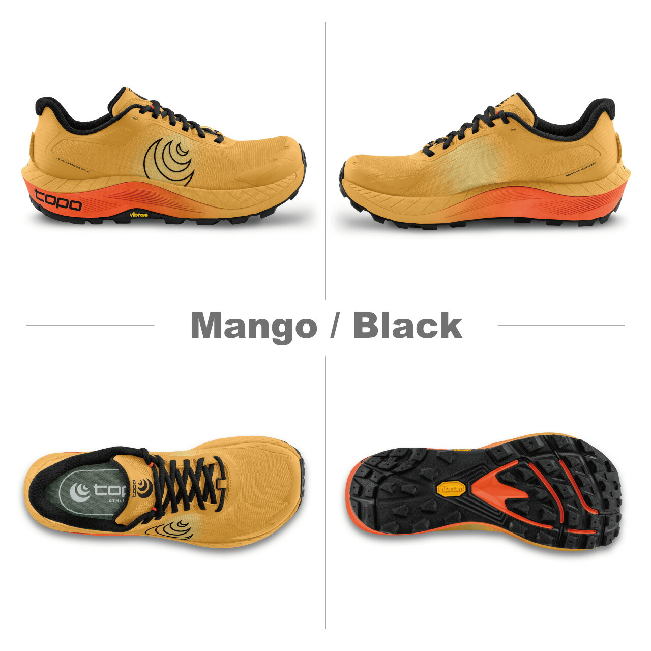 【25秋冬新登場】Topo Athletic トポ アスレチック MTN RACER 4 (エムティエヌレーサー4) メンズ トレイルランニングシューズ 正規品 | TOPO Athletic | 02