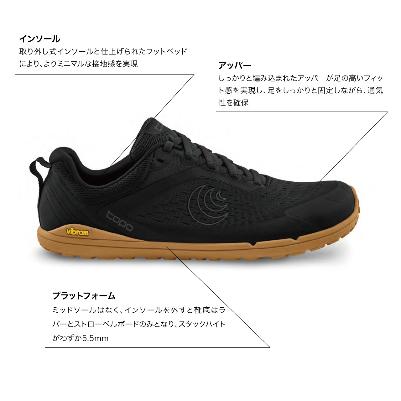 Topo Athletic トポ アスレチック...の詳細画像5