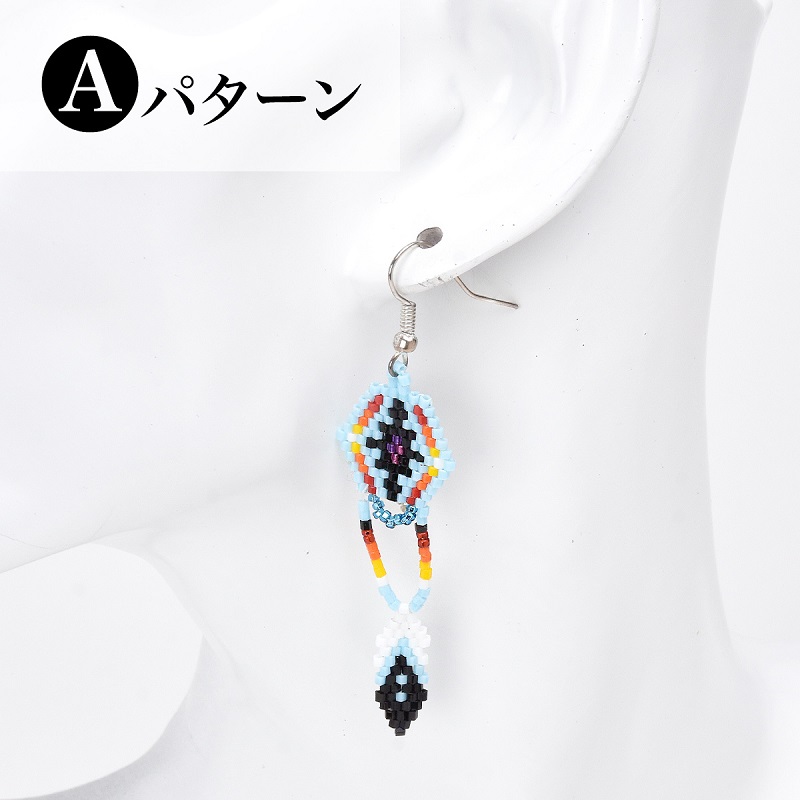 Indian Jewelry FUNNY公式ストア ナバホ族 ビーズ ピアス インディアン