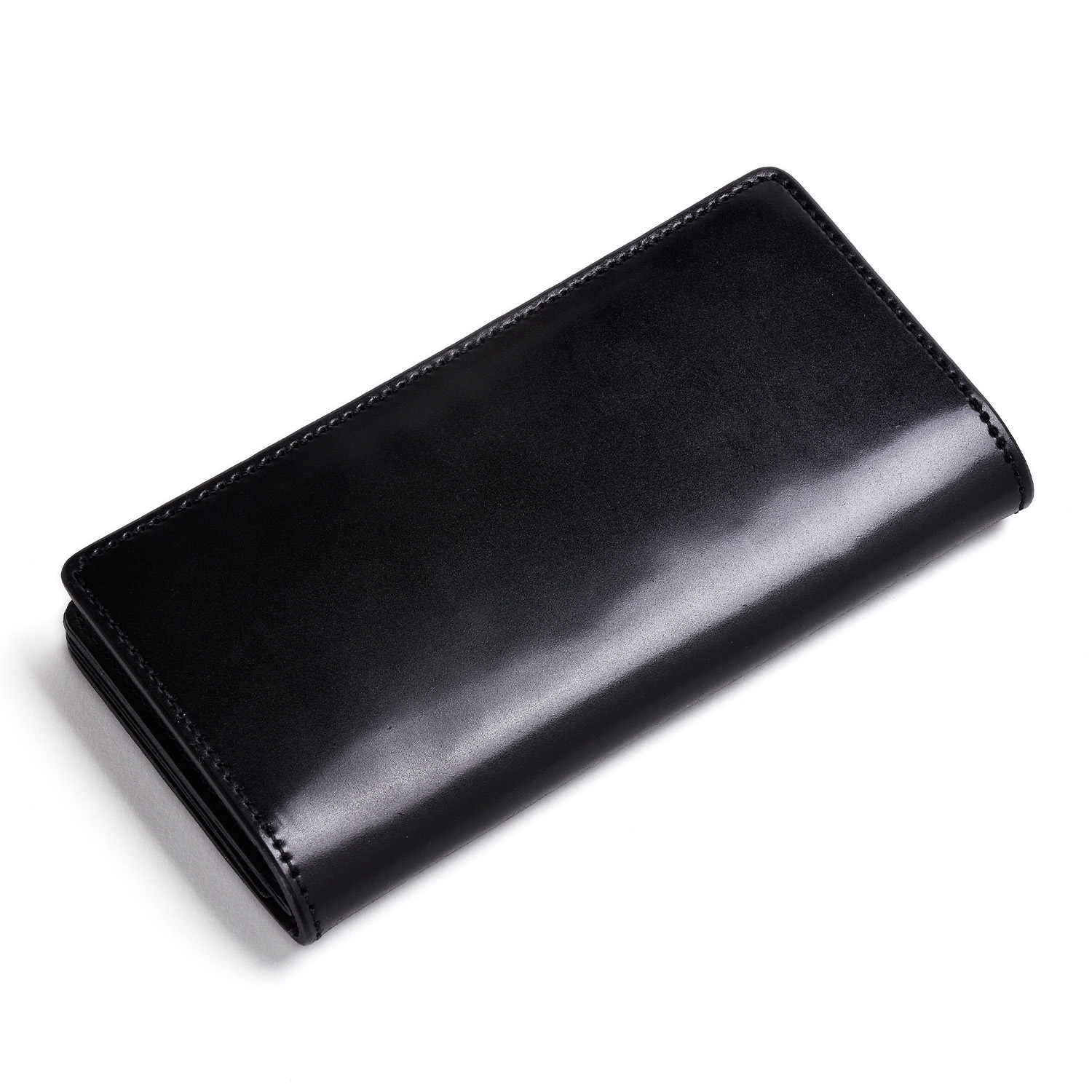 FUNNY公式ストア ファニー ウォレットジュニア コードバン 財布 長財布 馬革 本革 レザー シンプル 小銭入れ カードポケットの画像